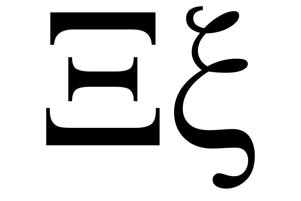 Logo Ξ/ξ