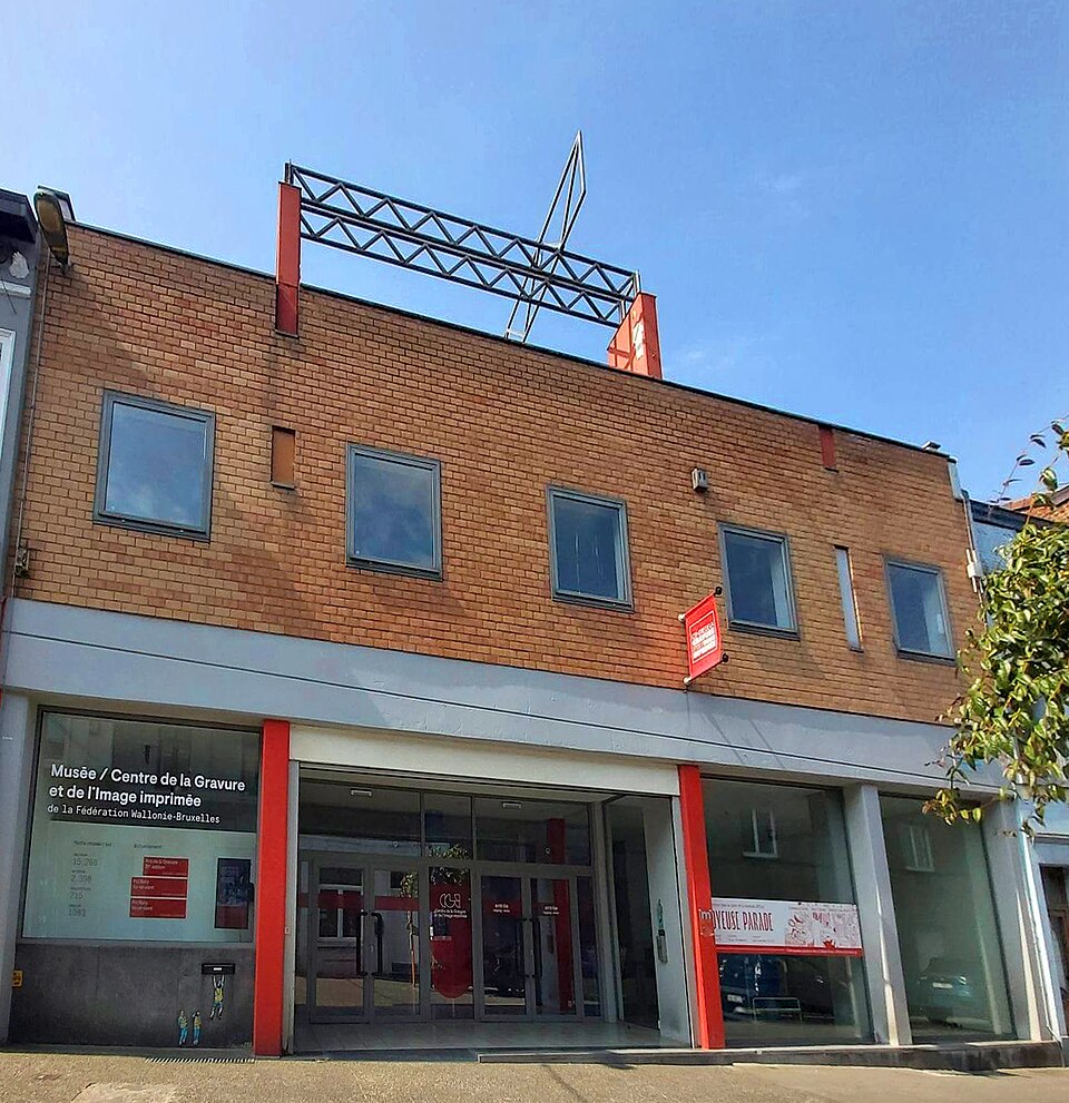 Logo Centre de la gravure et de l'image imprimée