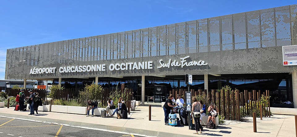 Logo aéroport de Carcassonne-Salvaza