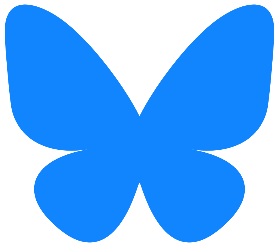 Logo Bluesky Social