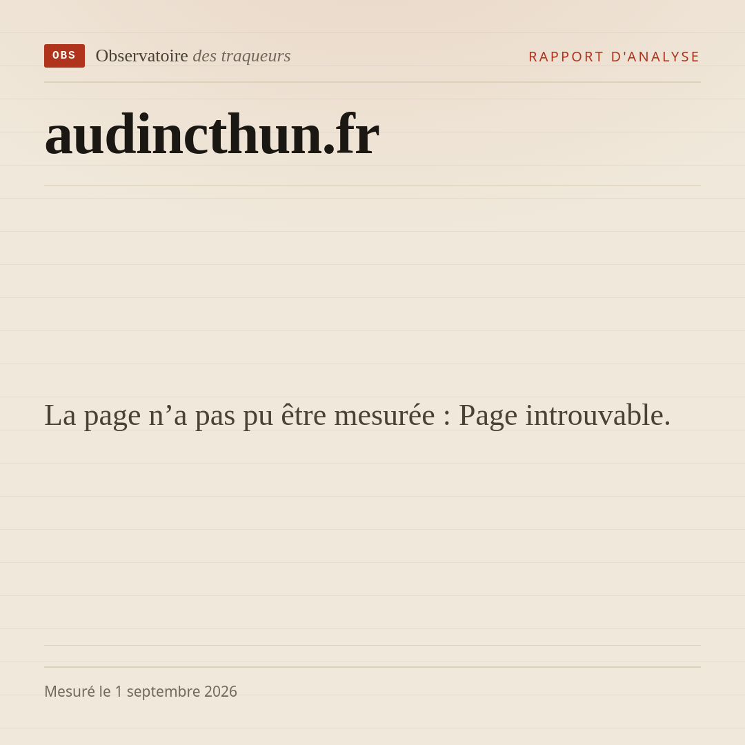 La page n’a pas pu être mesurée : Page introuvable.