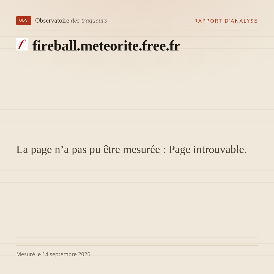 La page n’a pas pu être mesurée : Page introuvable.