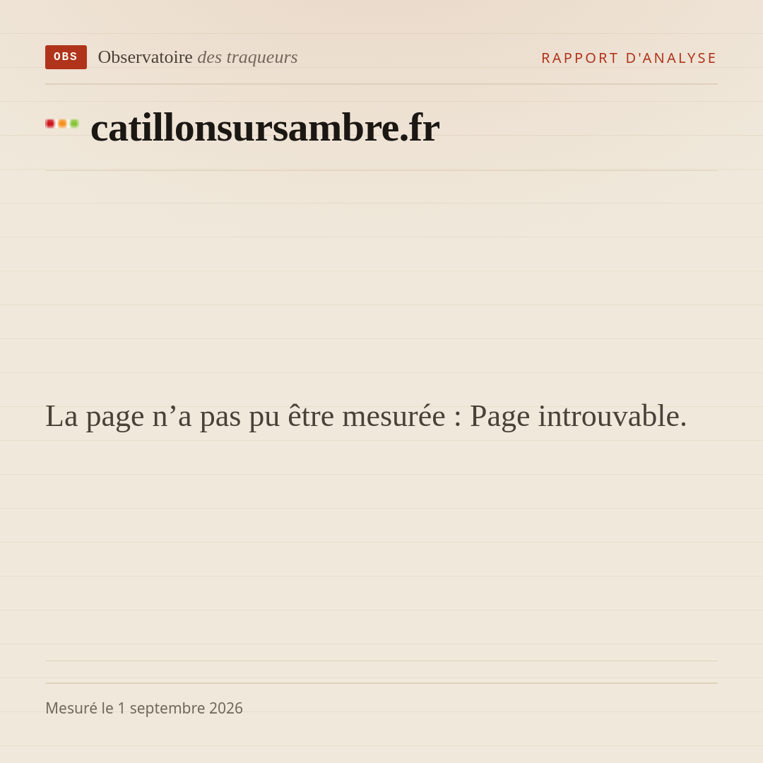 La page n’a pas pu être mesurée : Page introuvable.
