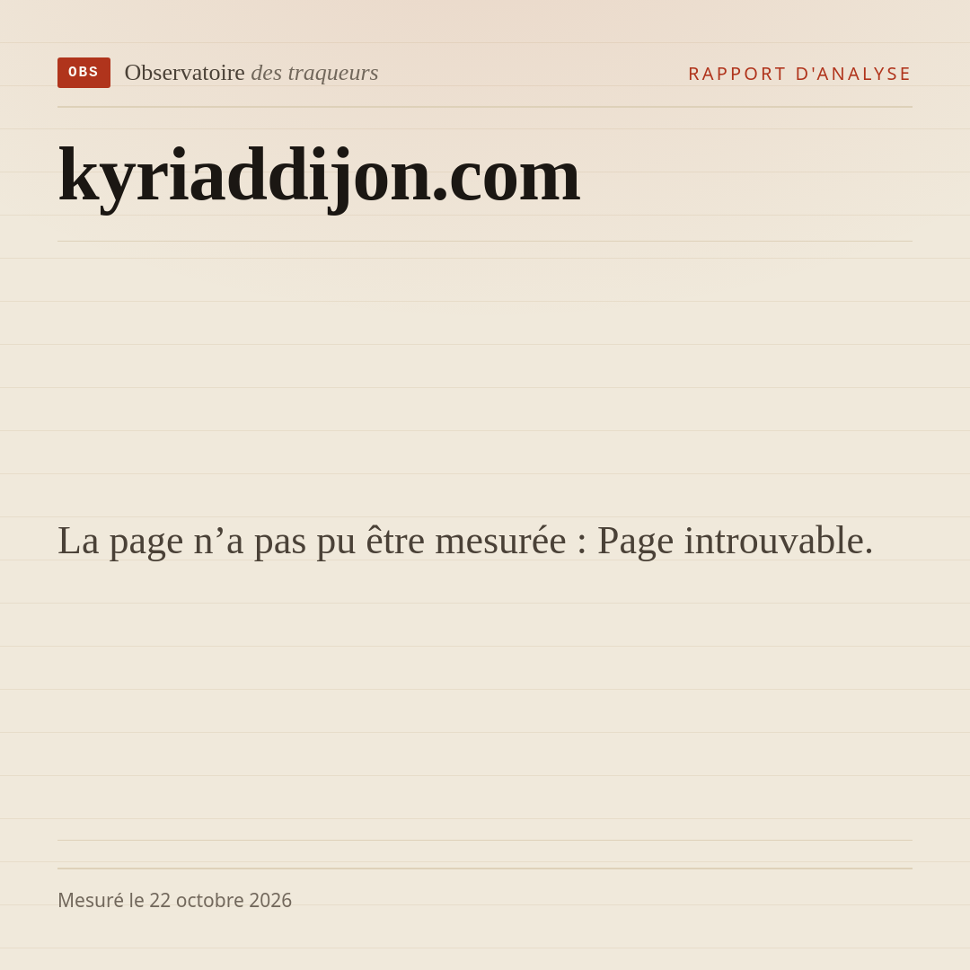 La page n’a pas pu être mesurée : Page introuvable.