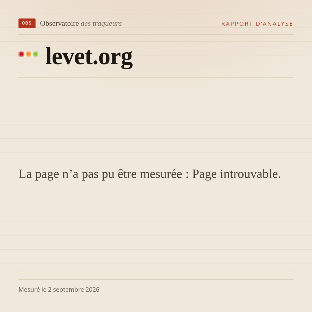 La page n’a pas pu être mesurée : Page introuvable.