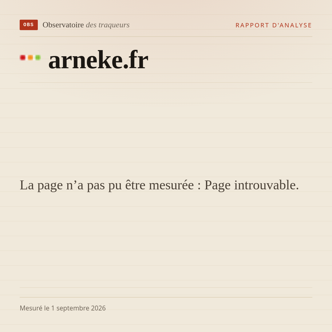 La page n’a pas pu être mesurée : Page introuvable.