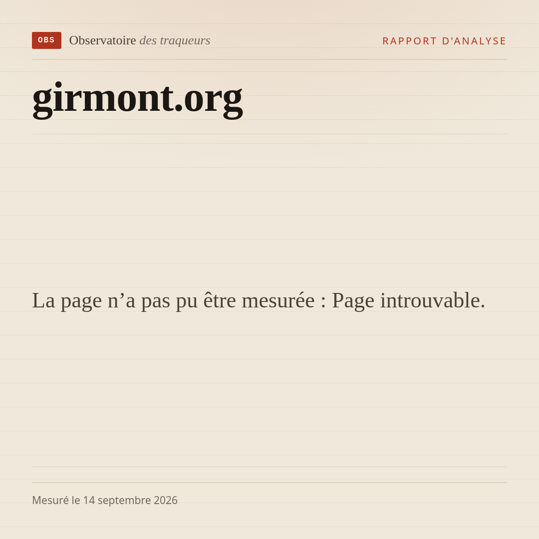 La page n’a pas pu être mesurée : Page introuvable.