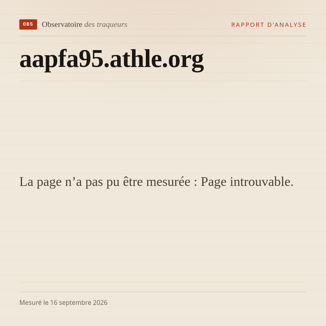 La page n’a pas pu être mesurée : Page introuvable.