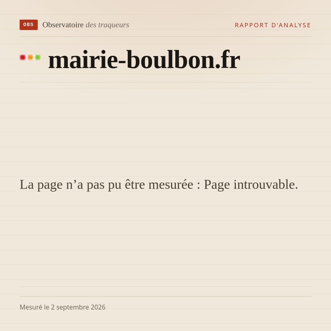 La page n’a pas pu être mesurée : Page introuvable.