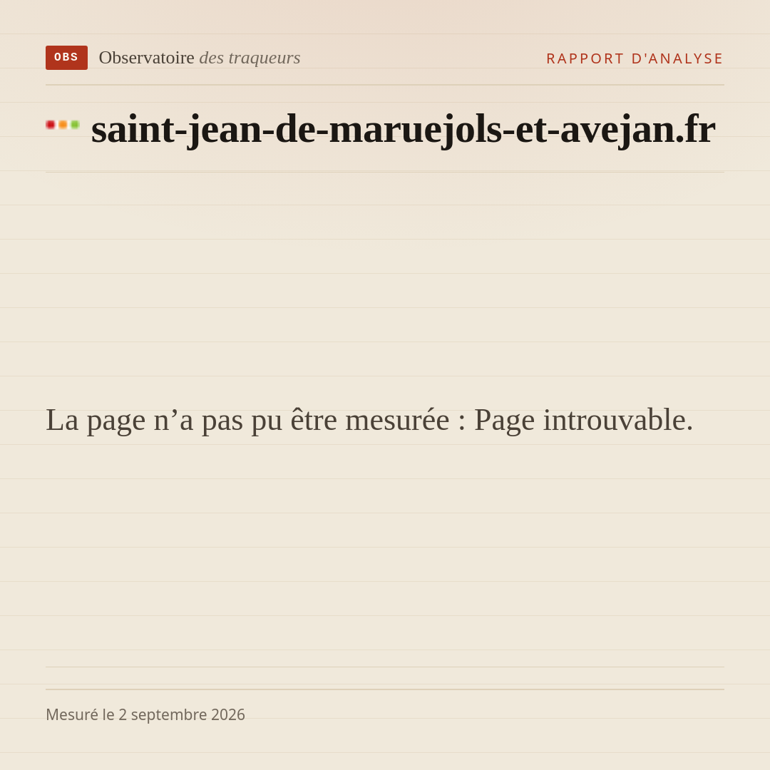 La page n’a pas pu être mesurée : Page introuvable.