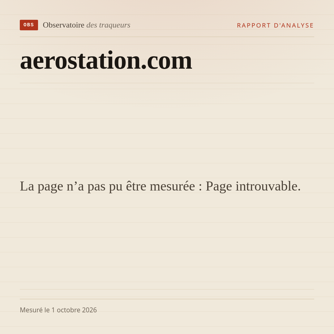 La page n’a pas pu être mesurée : Page introuvable.