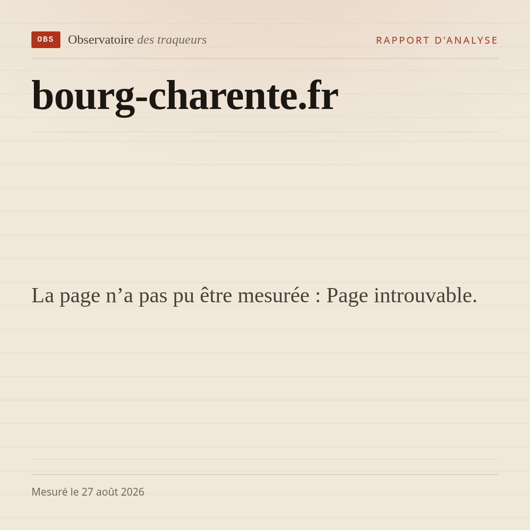 La page n’a pas pu être mesurée : Page introuvable.