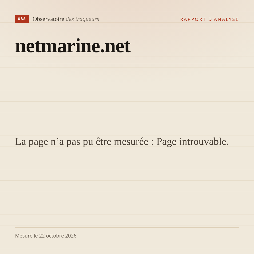 La page n’a pas pu être mesurée : Page introuvable.