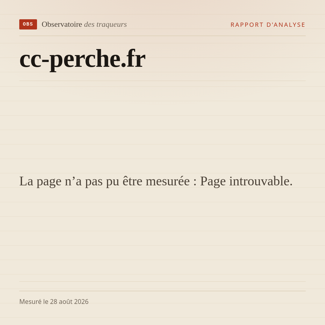 La page n’a pas pu être mesurée : Page introuvable.