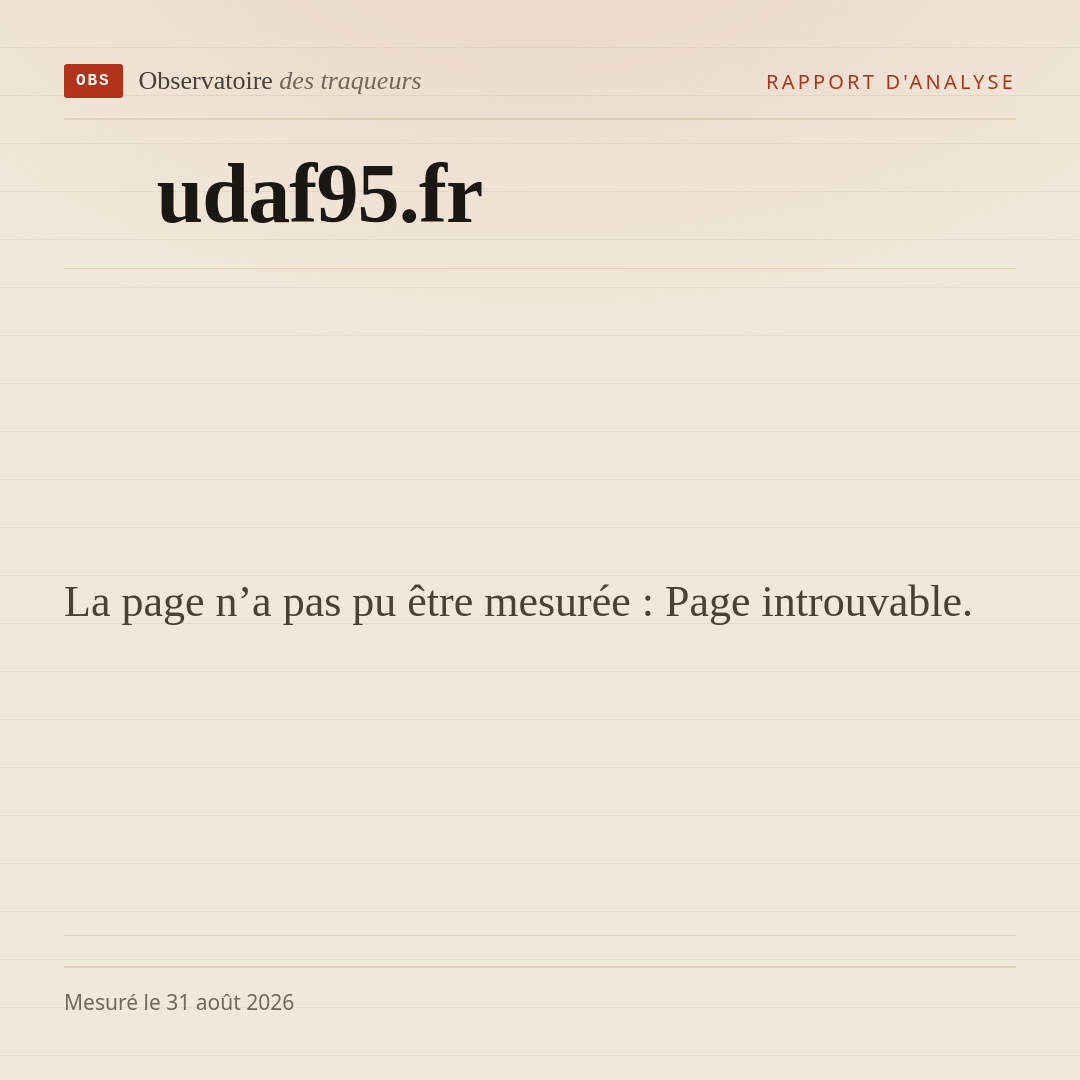 La page n’a pas pu être mesurée : Page introuvable.