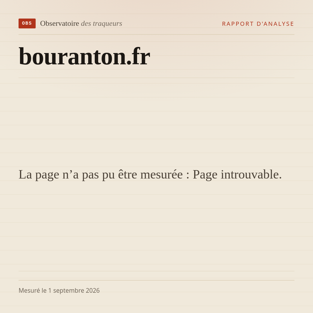 La page n’a pas pu être mesurée : Page introuvable.