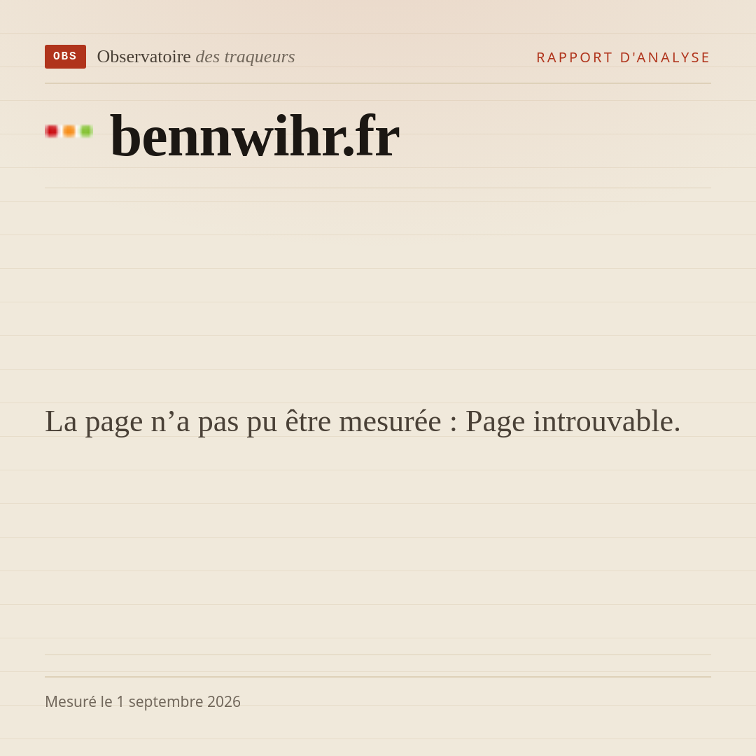 La page n’a pas pu être mesurée : Page introuvable.