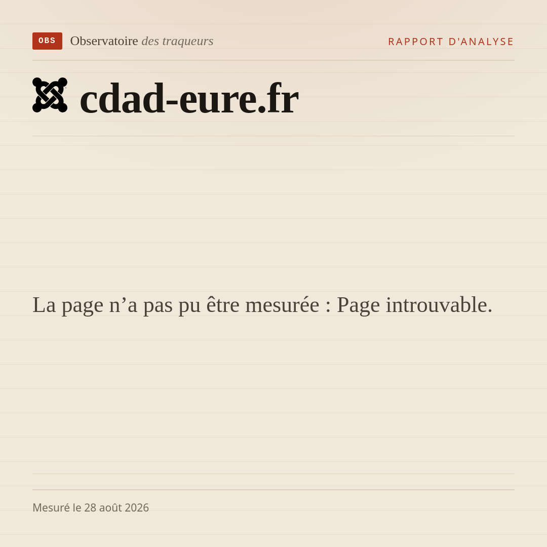 La page n’a pas pu être mesurée : Page introuvable.