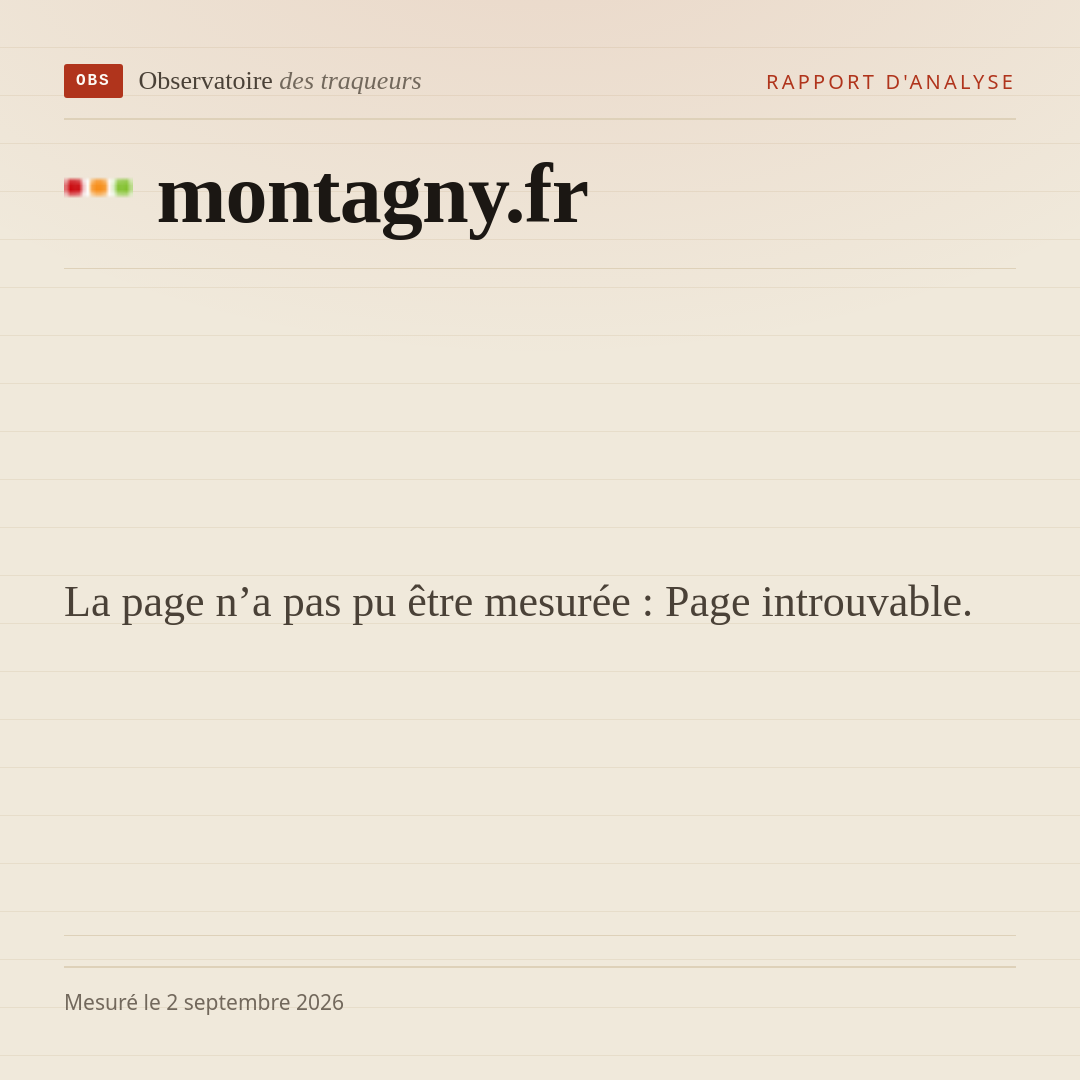 La page n’a pas pu être mesurée : Page introuvable.