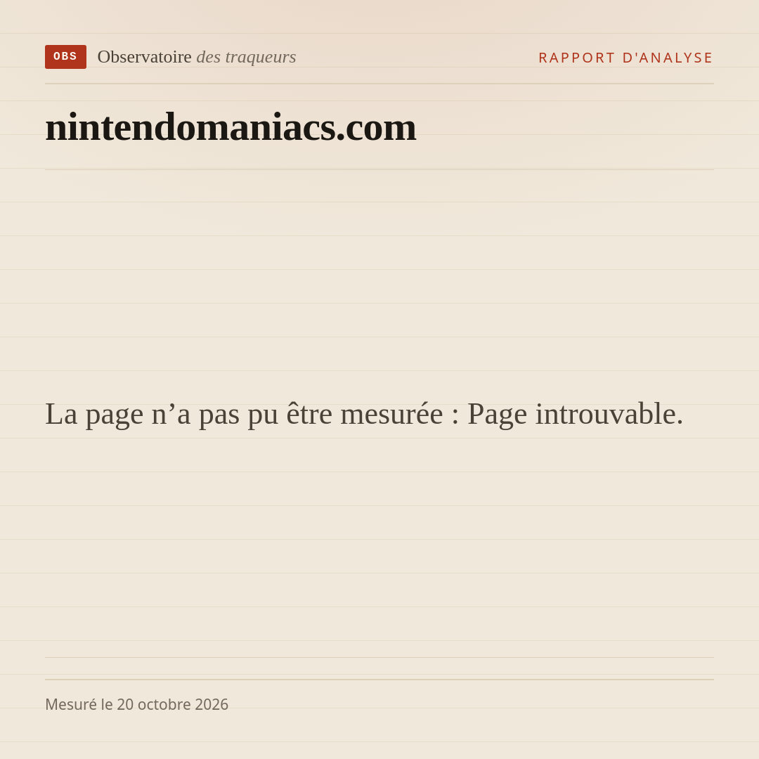 La page n’a pas pu être mesurée : Page introuvable.