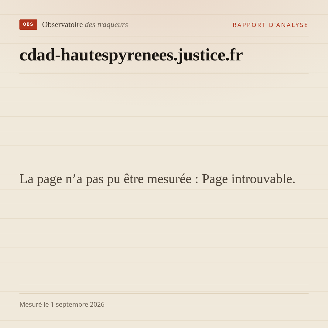 La page n’a pas pu être mesurée : Page introuvable.