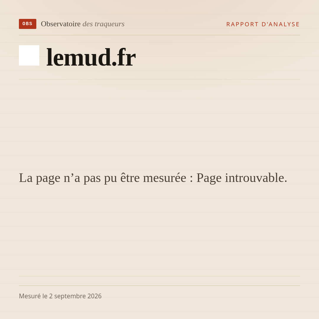 La page n’a pas pu être mesurée : Page introuvable.