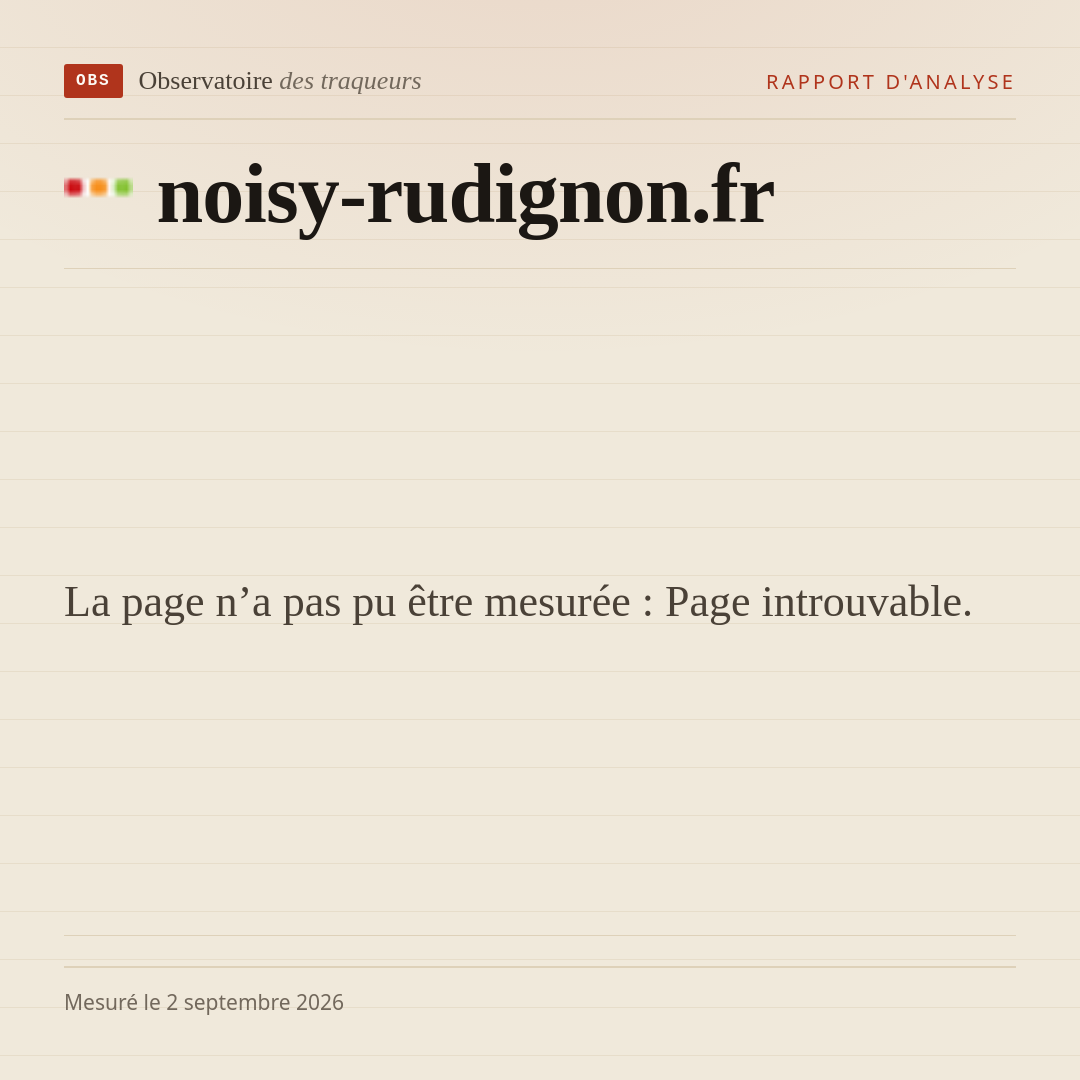 La page n’a pas pu être mesurée : Page introuvable.