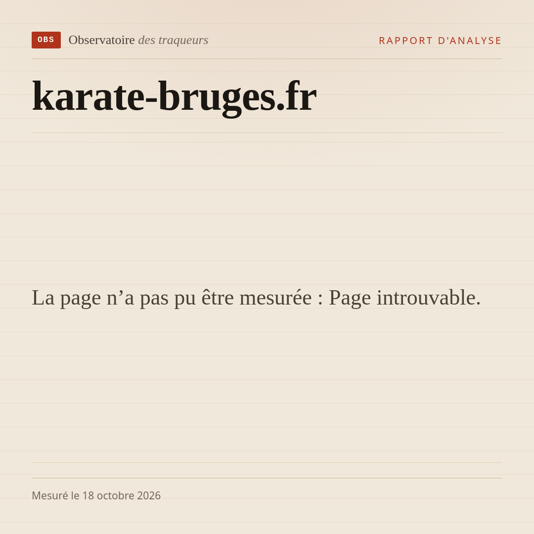 La page n’a pas pu être mesurée : Page introuvable.
