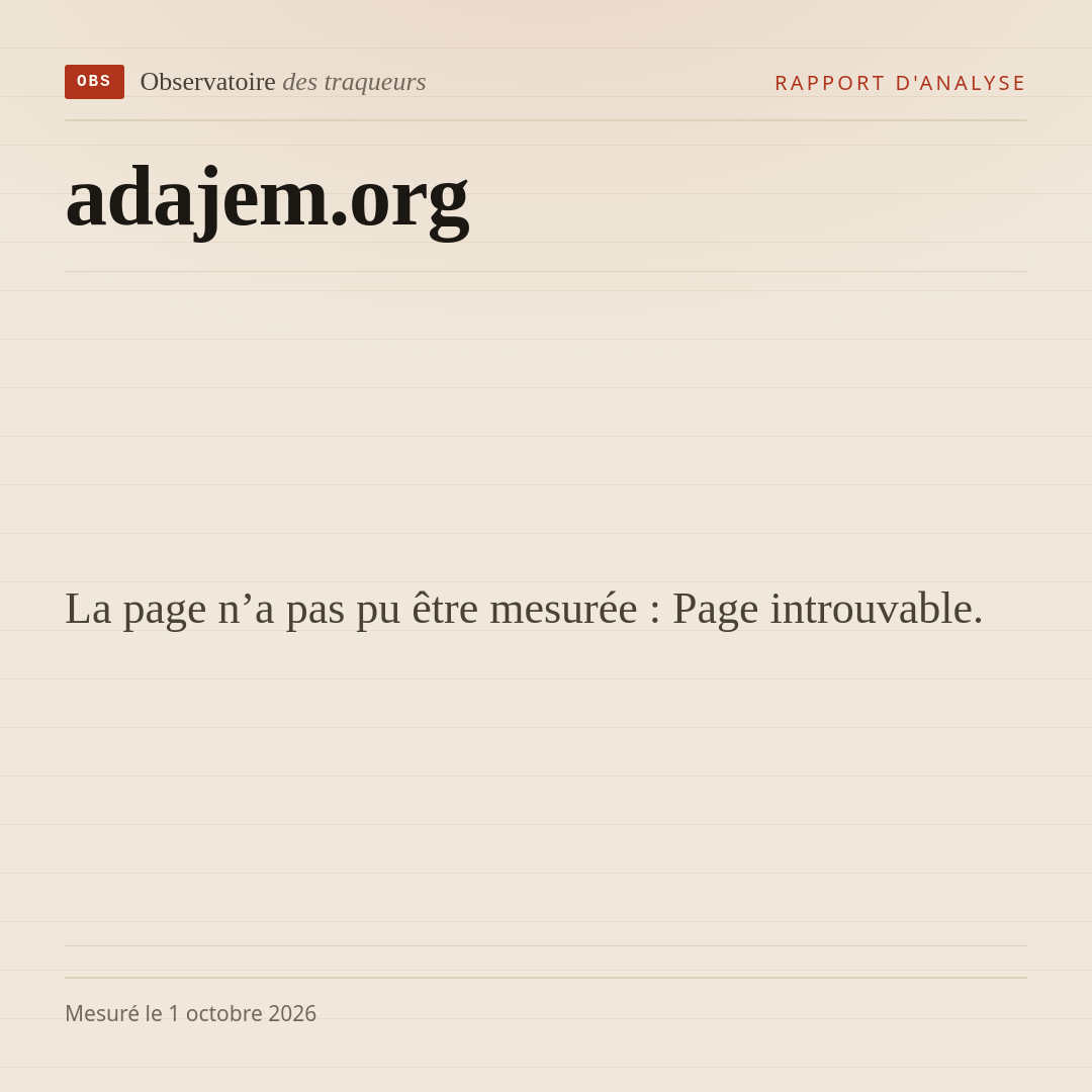 La page n’a pas pu être mesurée : Page introuvable.