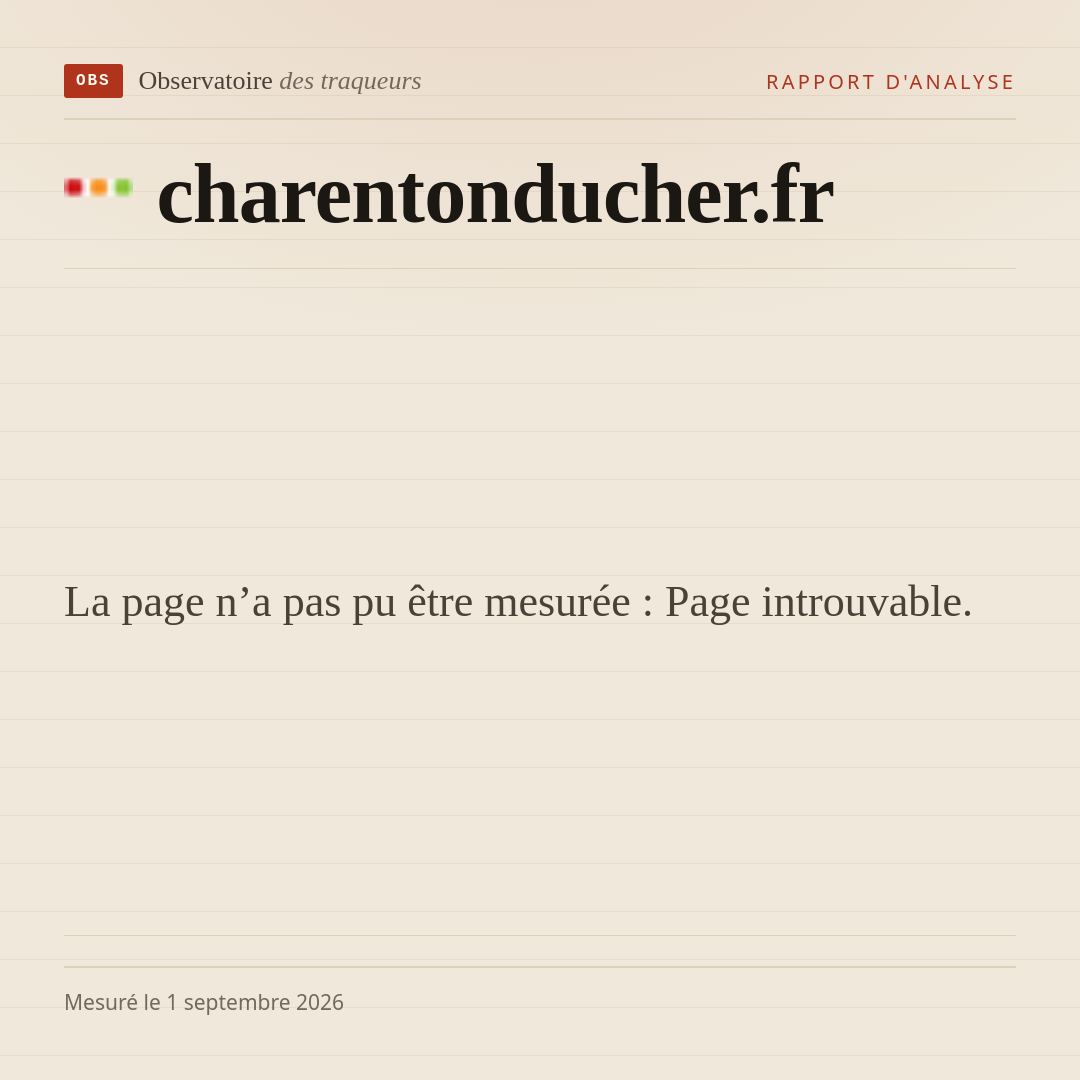 La page n’a pas pu être mesurée : Page introuvable.