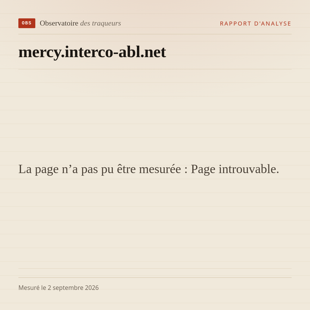 La page n’a pas pu être mesurée : Page introuvable.