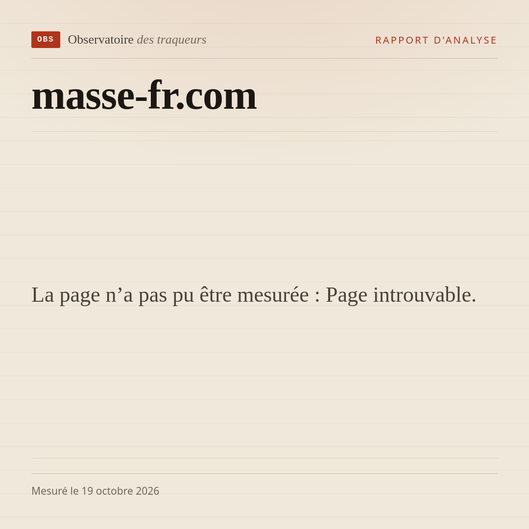 La page n’a pas pu être mesurée : Page introuvable.