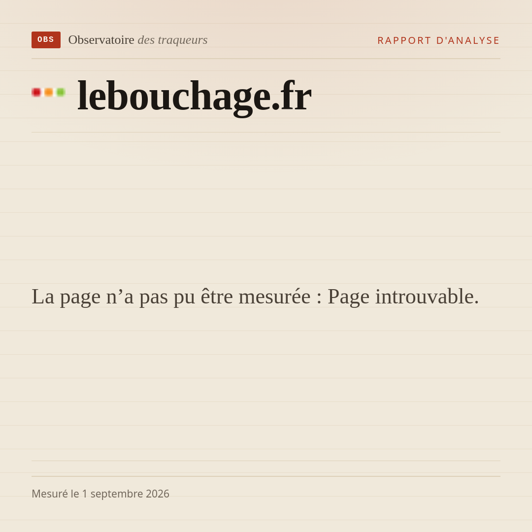La page n’a pas pu être mesurée : Page introuvable.