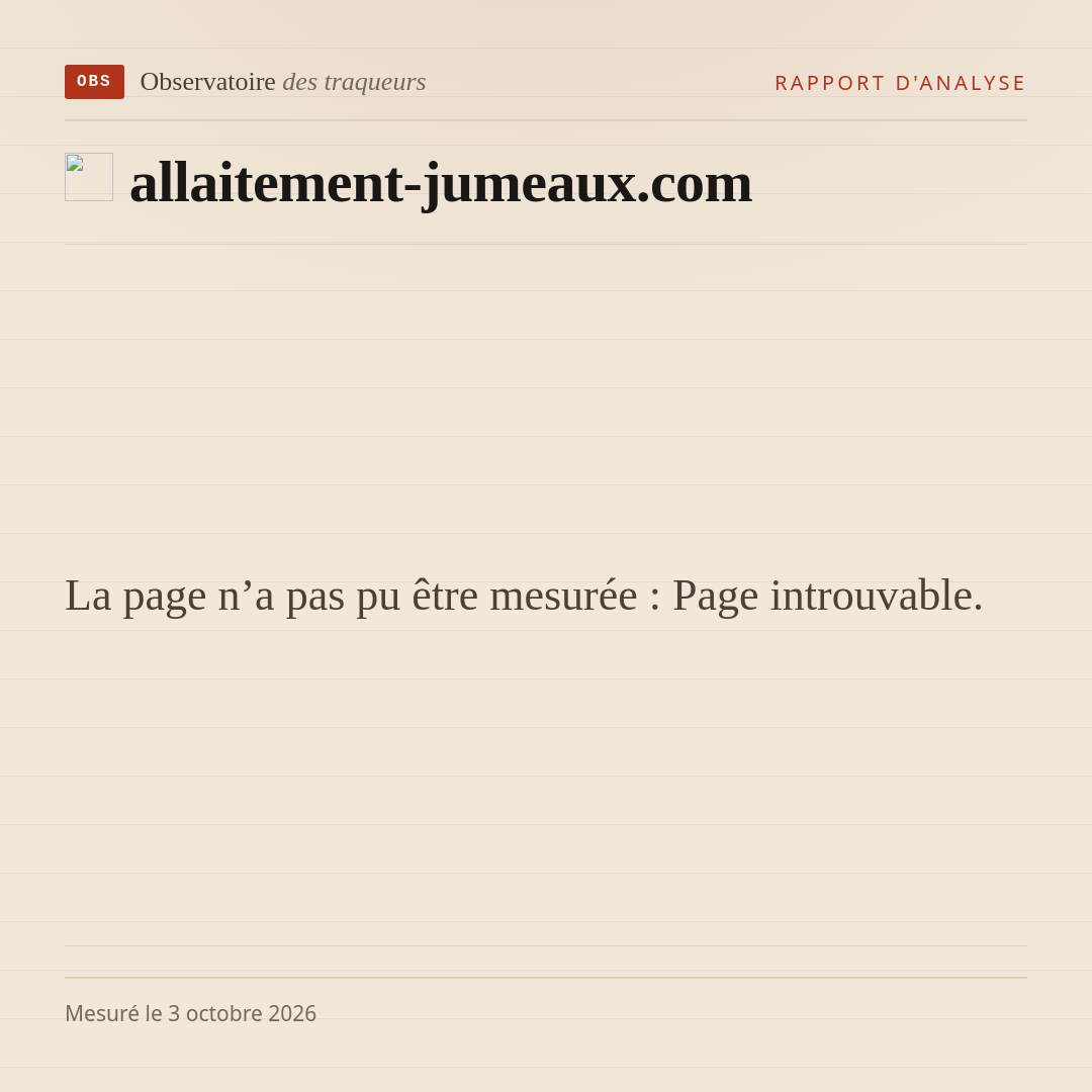 La page n’a pas pu être mesurée : Page introuvable.