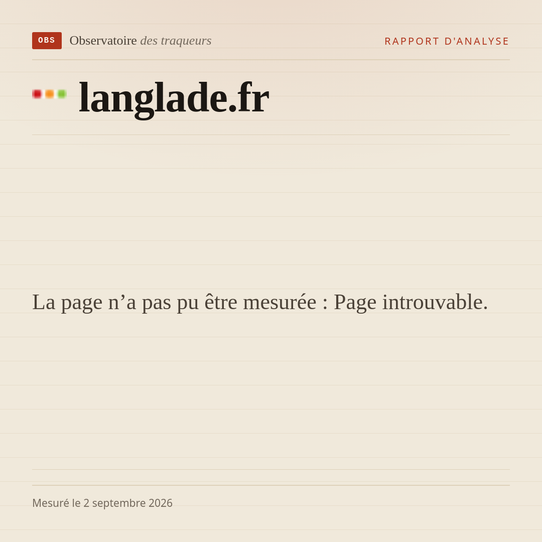La page n’a pas pu être mesurée : Page introuvable.