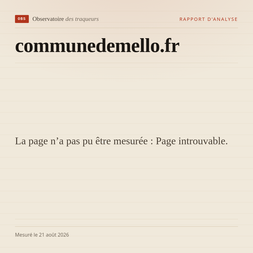 La page n’a pas pu être mesurée : Page introuvable.