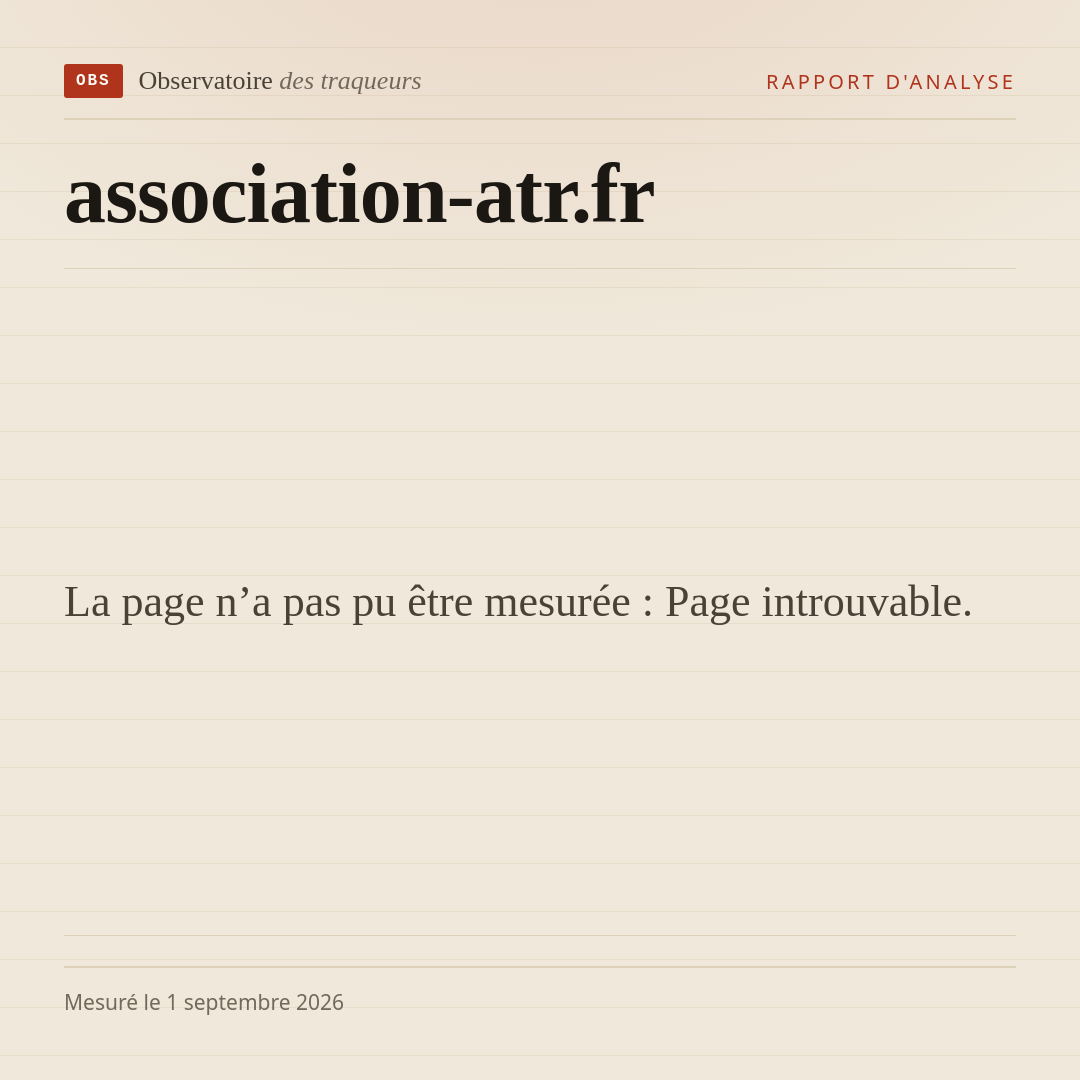 La page n’a pas pu être mesurée : Page introuvable.