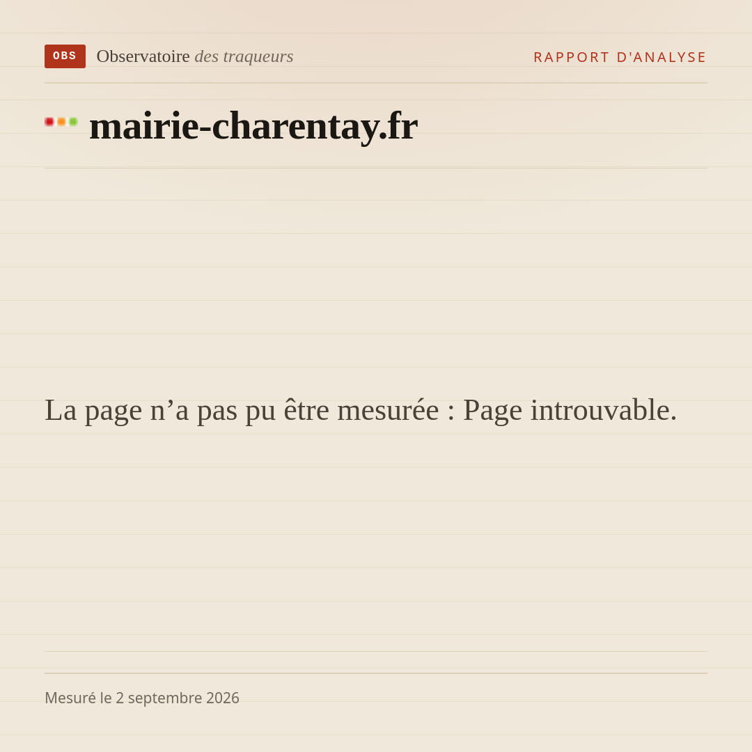 La page n’a pas pu être mesurée : Page introuvable.