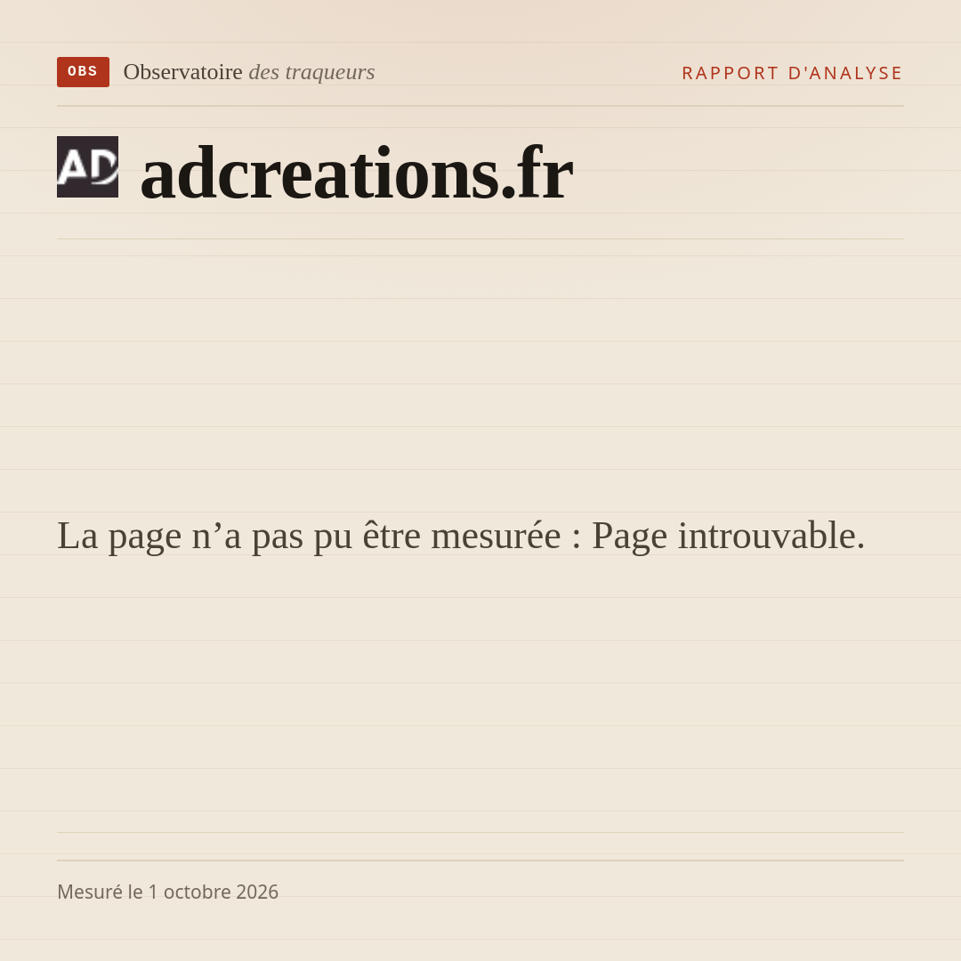La page n’a pas pu être mesurée : Page introuvable.