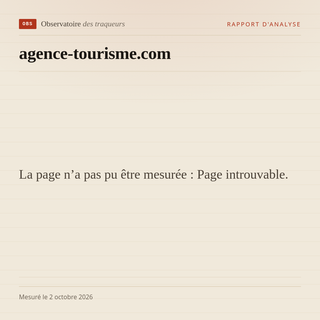 La page n’a pas pu être mesurée : Page introuvable.