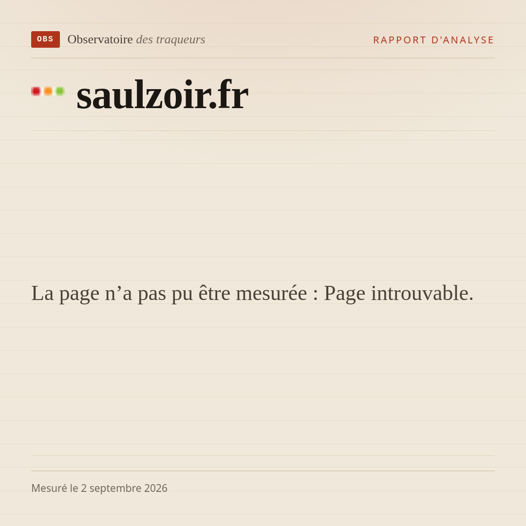 La page n’a pas pu être mesurée : Page introuvable.