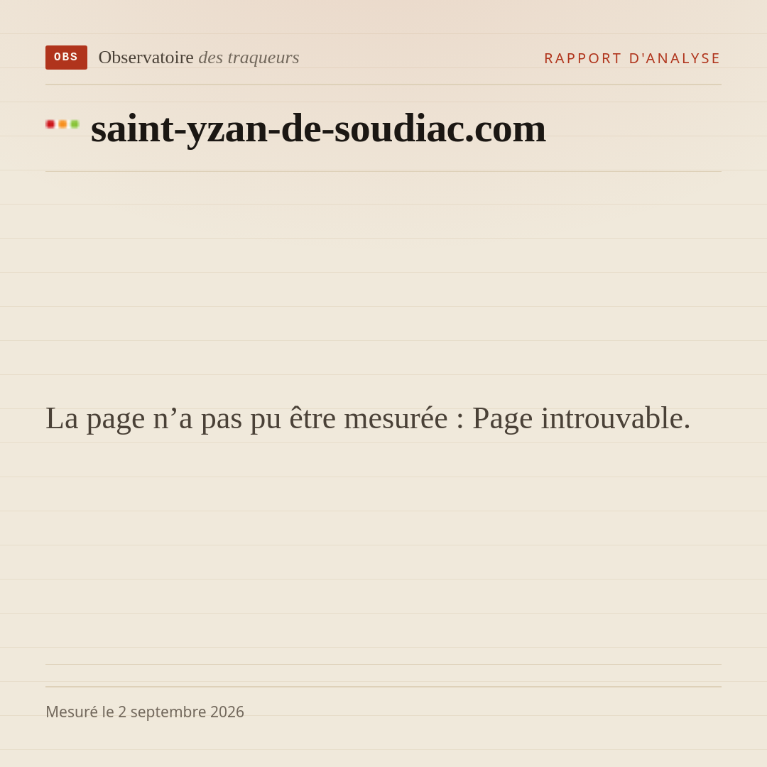 La page n’a pas pu être mesurée : Page introuvable.