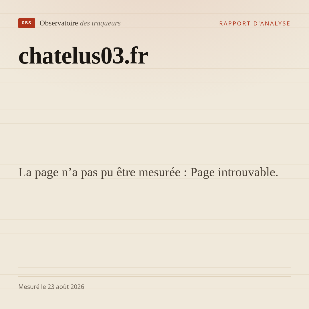 La page n’a pas pu être mesurée : Page introuvable.