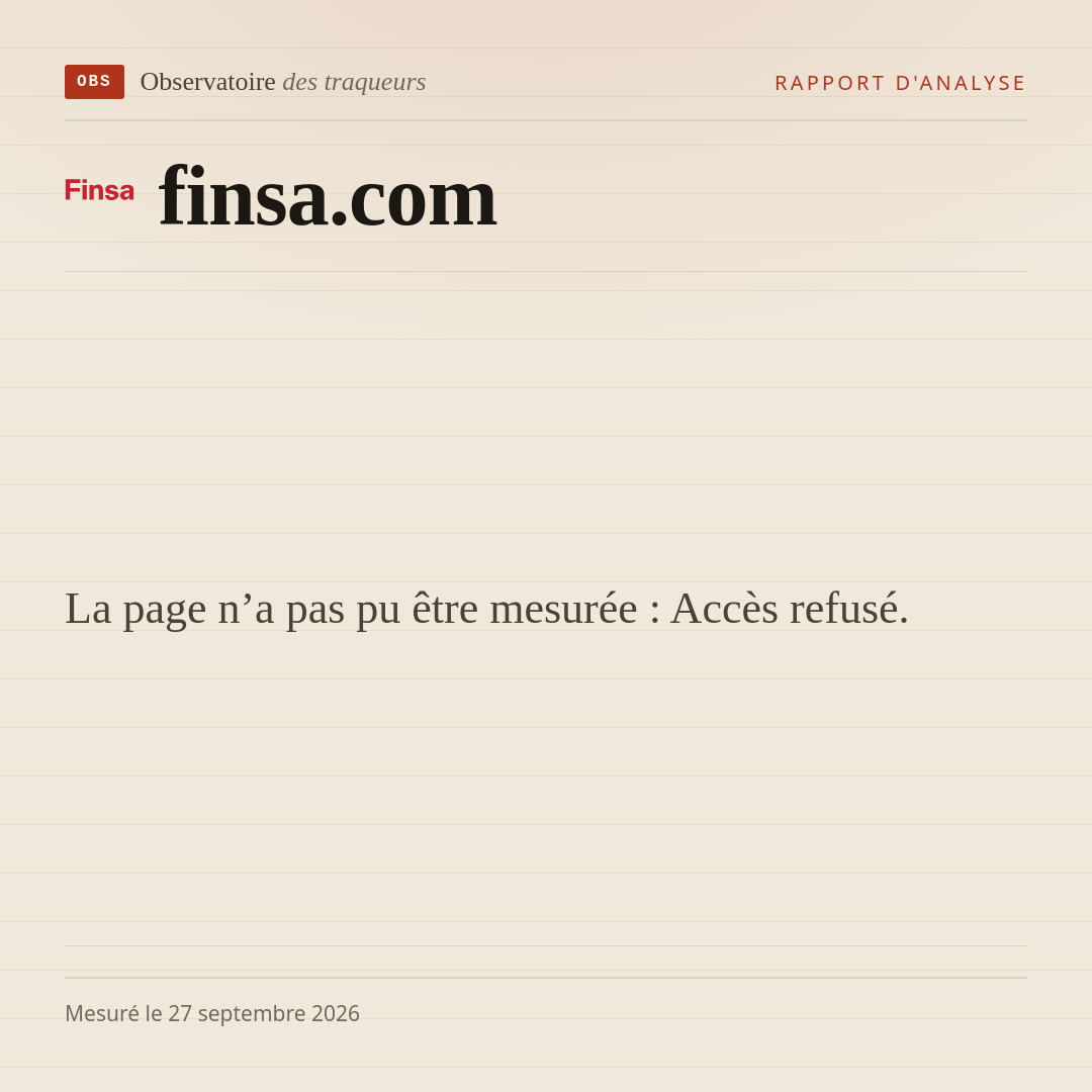 La page n’a pas pu être mesurée : Accès refusé.
