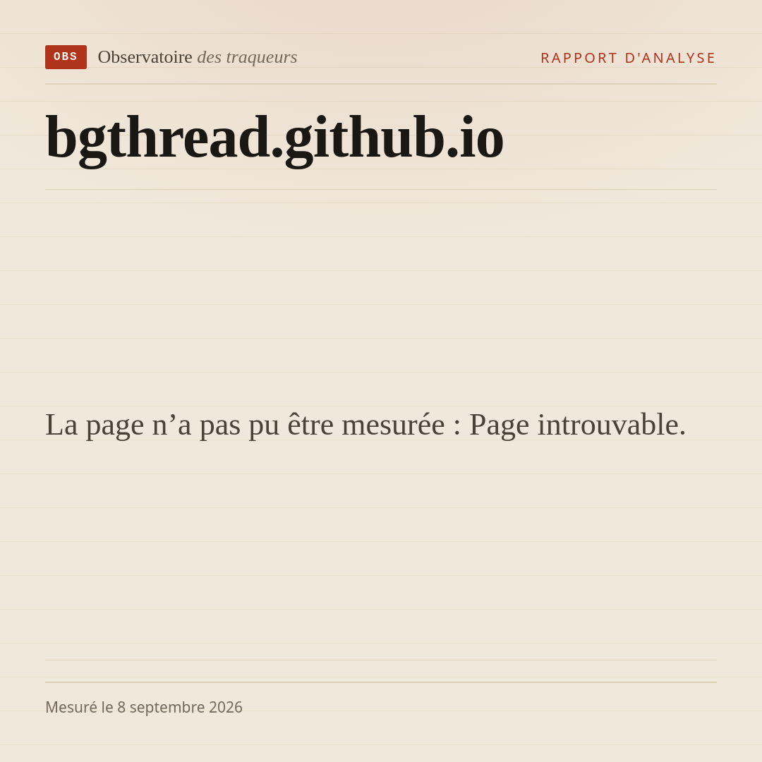 La page n’a pas pu être mesurée : Page introuvable.