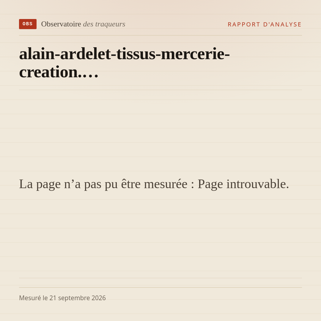 La page n’a pas pu être mesurée : Page introuvable.