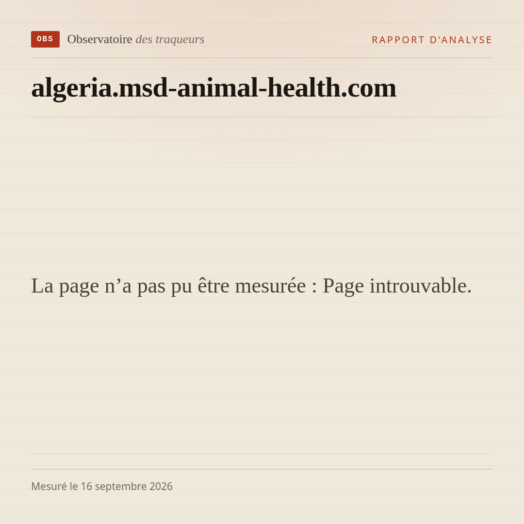 La page n’a pas pu être mesurée : Page introuvable.