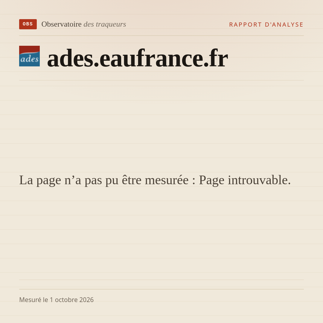 La page n’a pas pu être mesurée : Page introuvable.