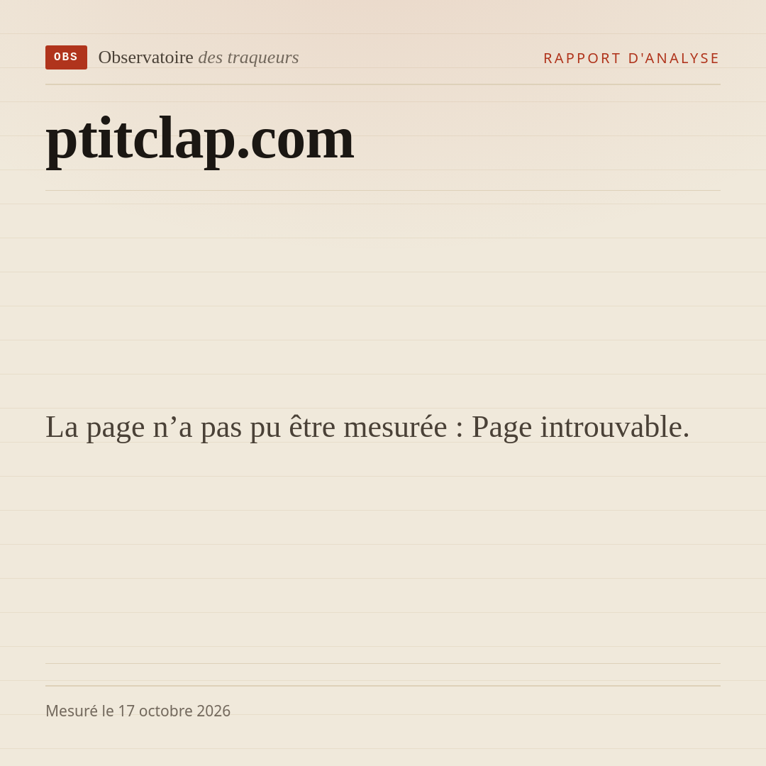La page n’a pas pu être mesurée : Page introuvable.