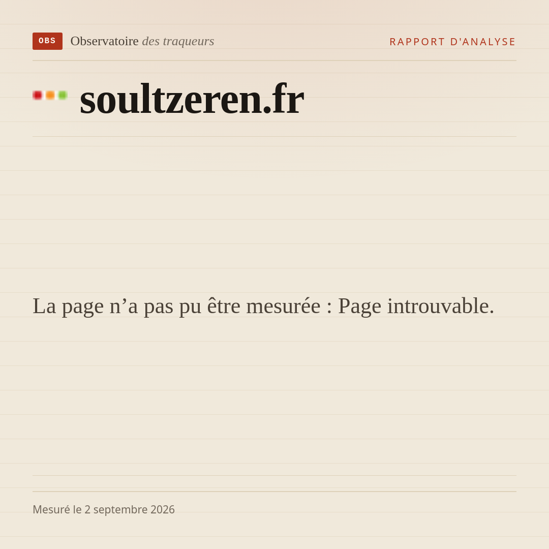 La page n’a pas pu être mesurée : Page introuvable.
